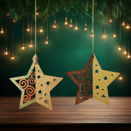 Christbaumanhänger "Stern"