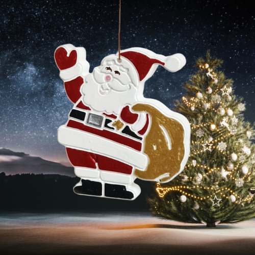 Christbaumanhänger "Santa"