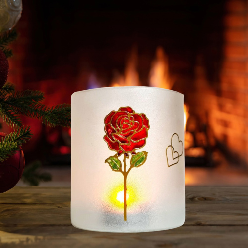 Teelicht Rose