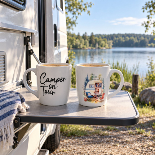 Tasse "Camper on Tour"