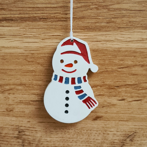 Christbaumanhänger "Schneemann"