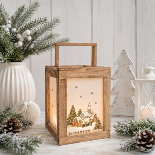Laterne "Winterdorf"