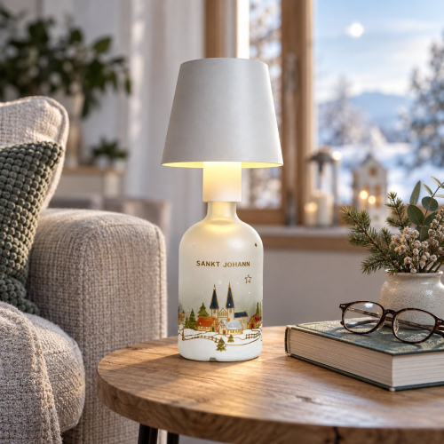 Flaschenlicht Winterliches Sankt Johann