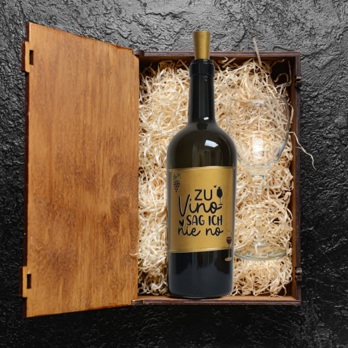 Lampe "Zu Vino sag ich nie no"